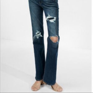Express Midrise bootcut jeans size 6S